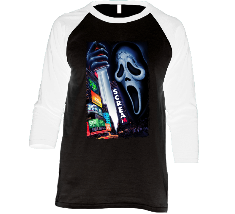 Scream 6 Movie  Raglan T Shirt