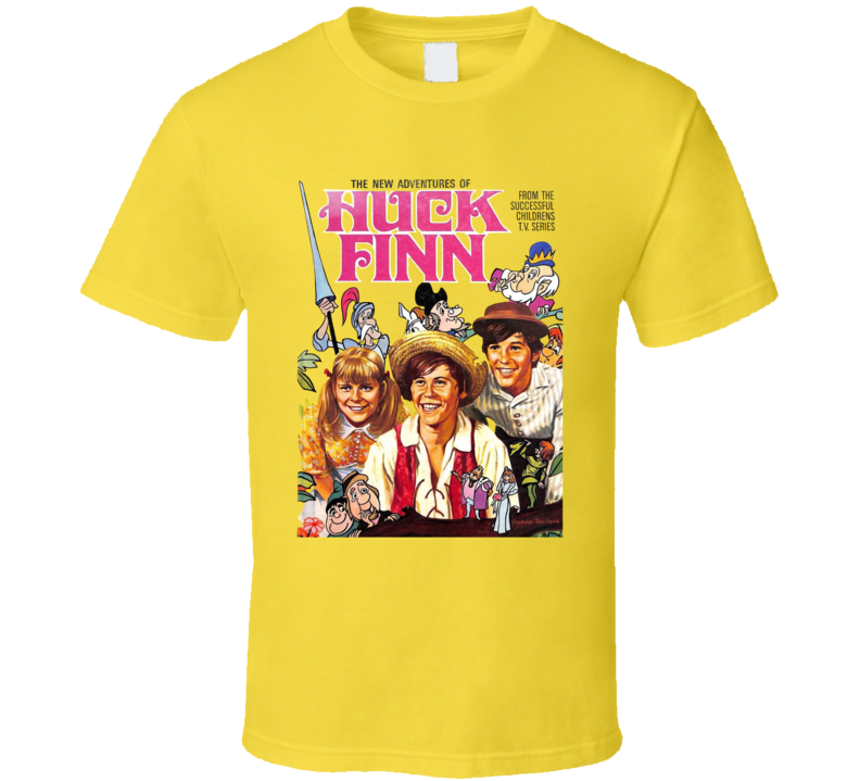 The New Adventures Of Huck Finn Coloring Book T Shirt