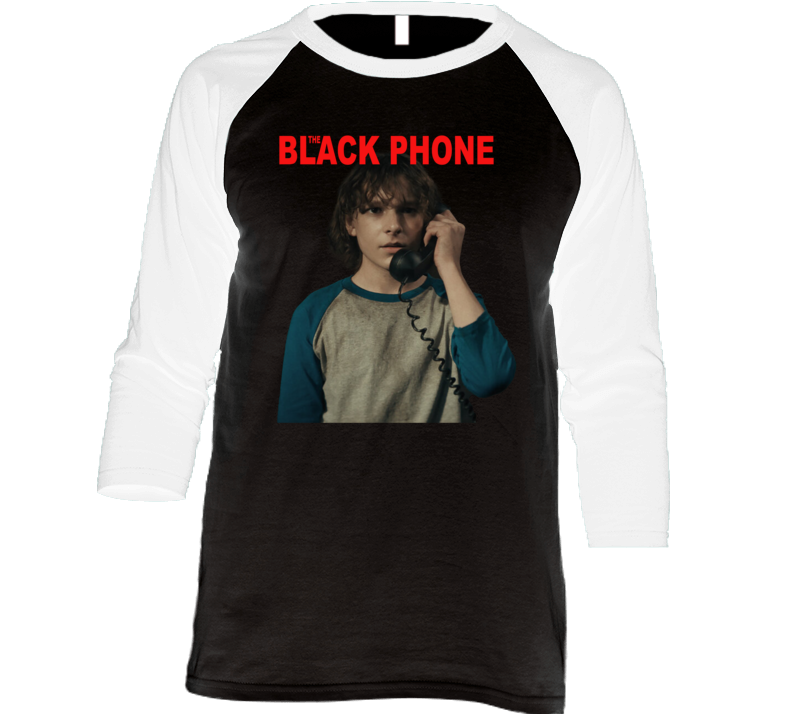 The Black Phone Horror Movie Raglan T Shirt
