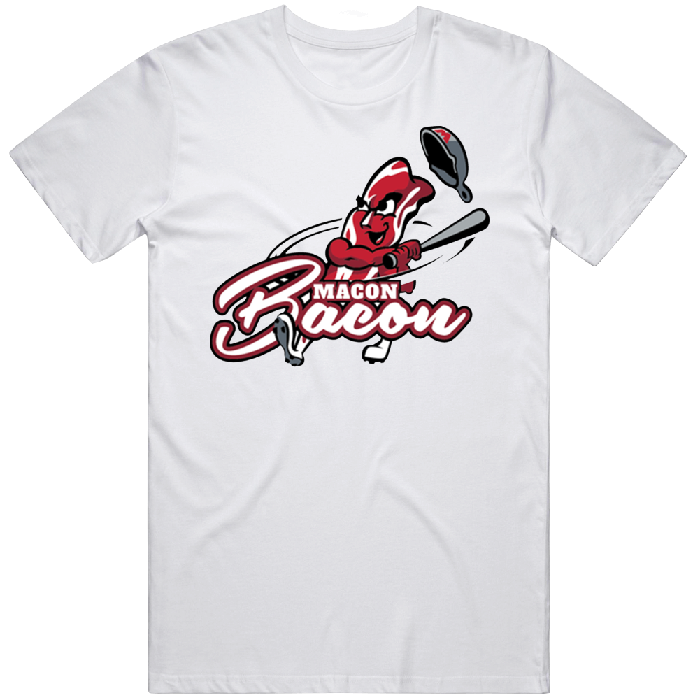 Macon Bacon Baseball T Shirt