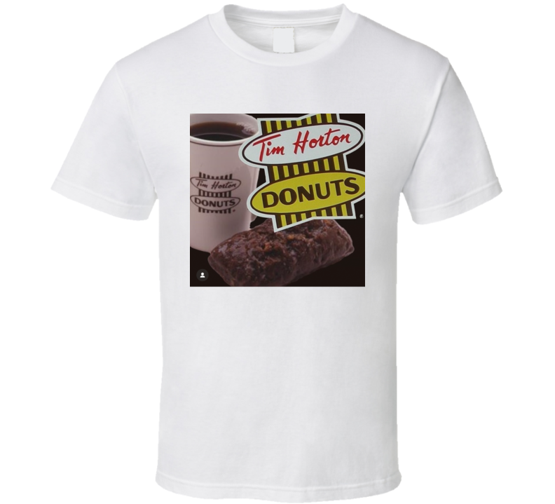 Retro Donuts Ad Timmies T Shirt