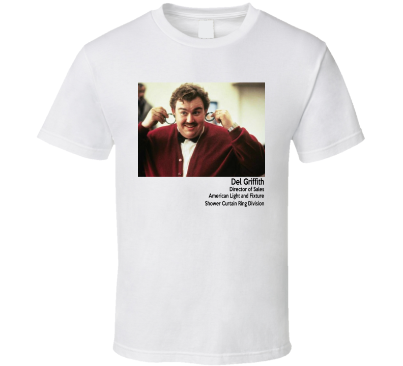 Del Griffith Shower Curtain Ring Planes Trains Automobiles T Shirt