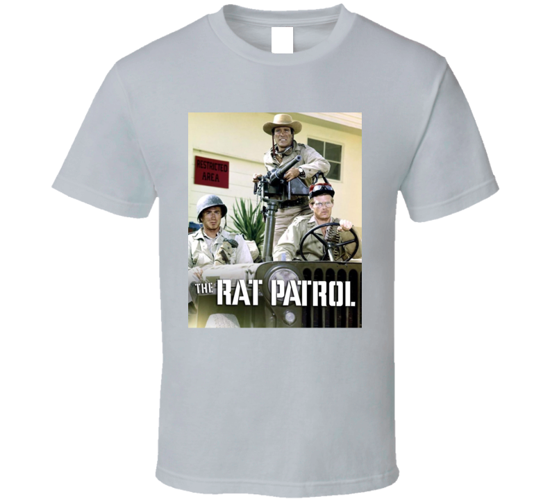 Rat Patrol Calssic Retro Tv T Shirt