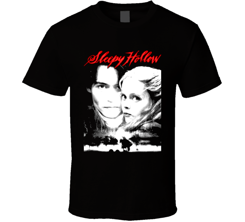 Sleepy Hollow Johhny Depp Tim Burton Movie T Shirt