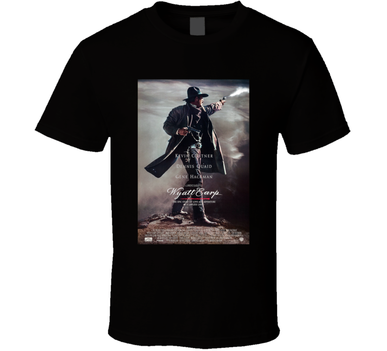 Wyatt Earp Kevin Costner T Shirt
