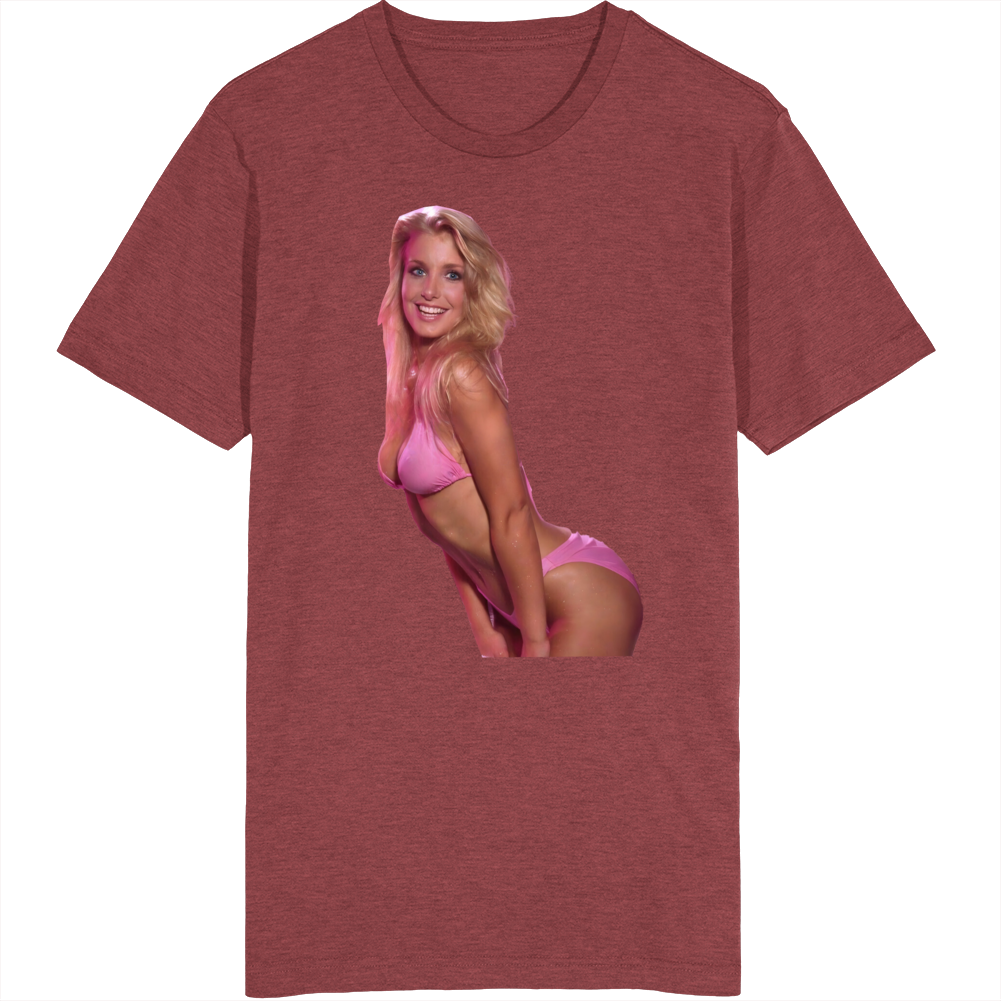 Heather Thomas Actor 80s Tv Pinup Fan T Shirt