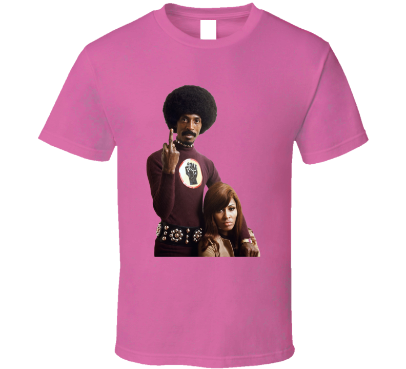 Ike And Tina Turner Middle Finger T Shirt