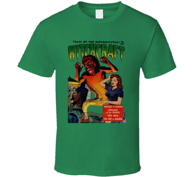 Tales Of The Supernatural Witchcraft Issue 1 Comic T Shirt