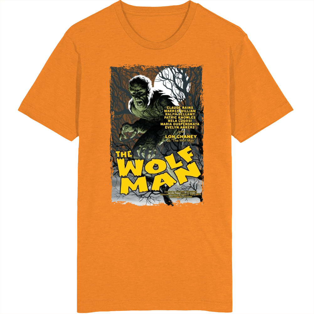The Wolf Man 40s Movie T Shirt