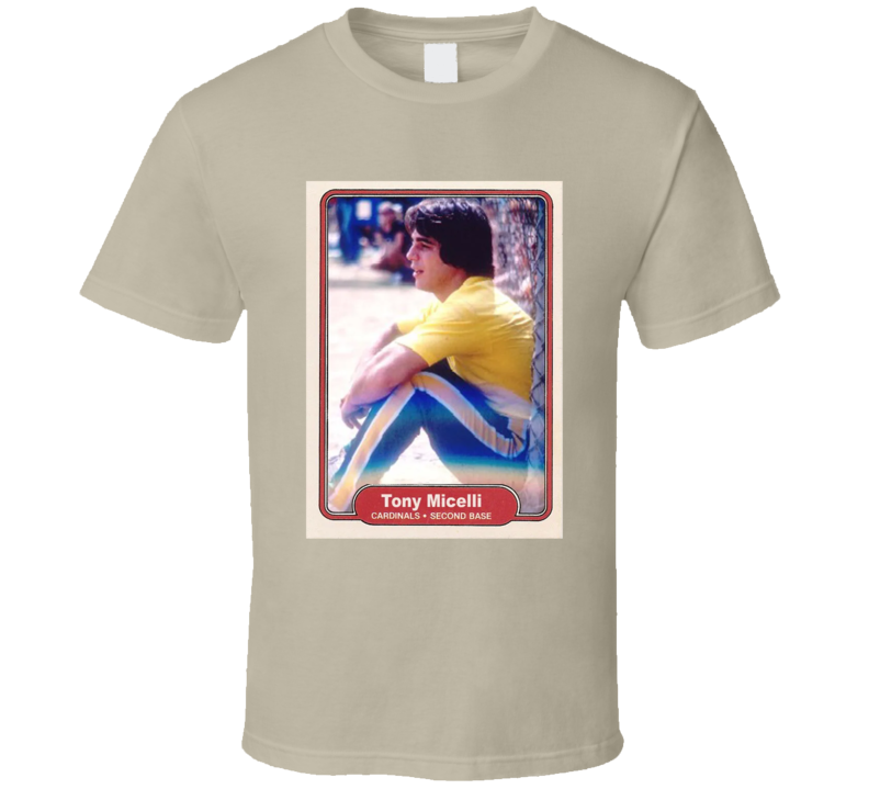 Tony Micelli Who's The Boss Baseball Playing Card T Shirt