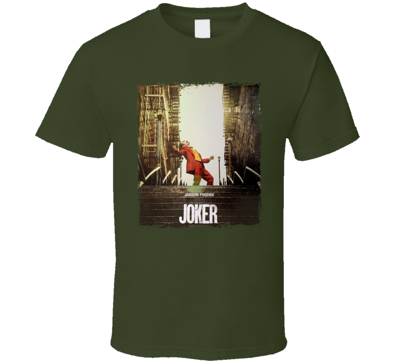 The Joker Joaquin Phoenix Movie T Shirt