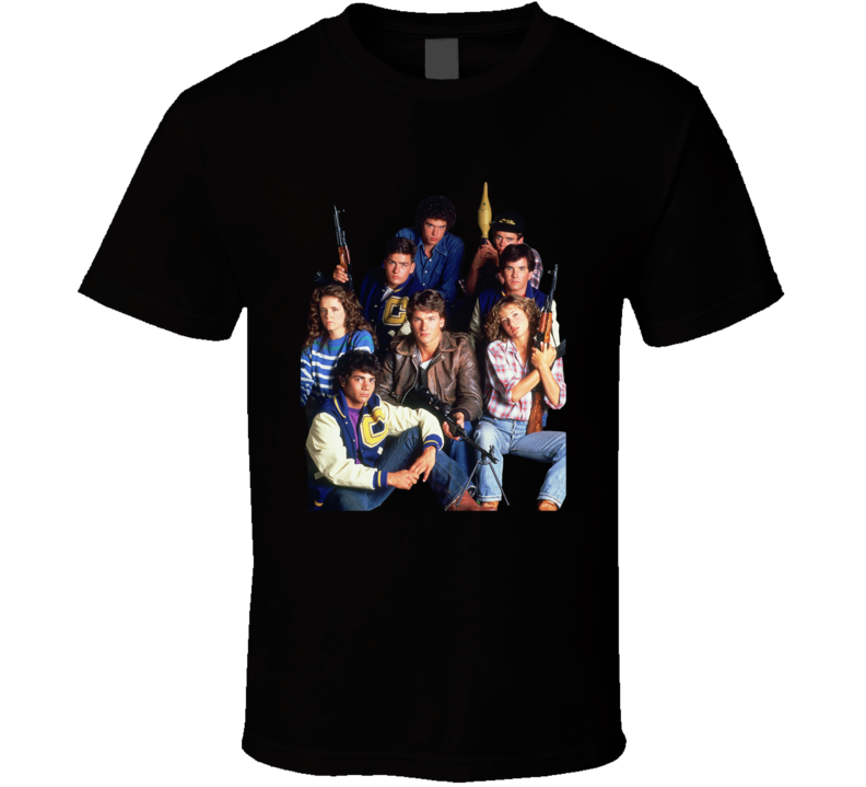 Red Dawn 80s Movie Fan T Shirt
