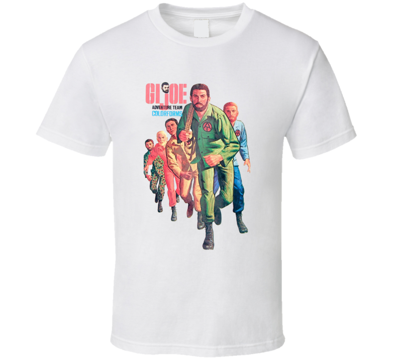 G I Joe Adventure Team Colorforms T Shirt