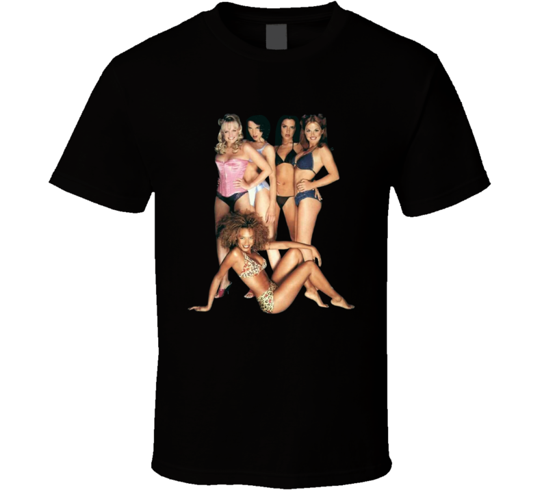 Spice Girls British Pop Group Fan T Shirt