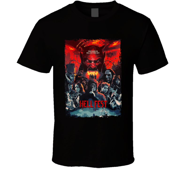 Hell Fest Horror Movie T Shirt
