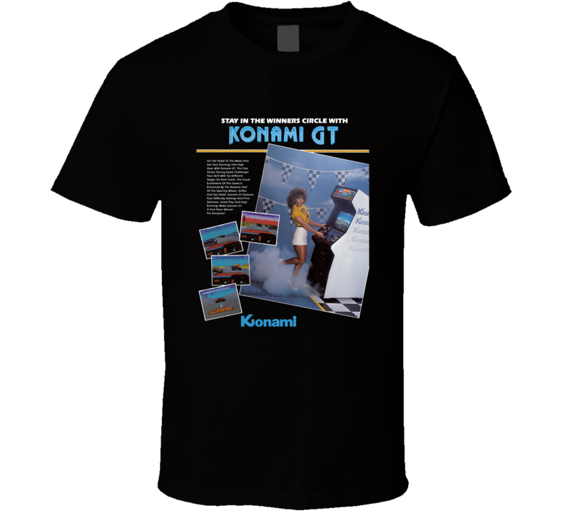 Konami Gt Video Game T Shirt