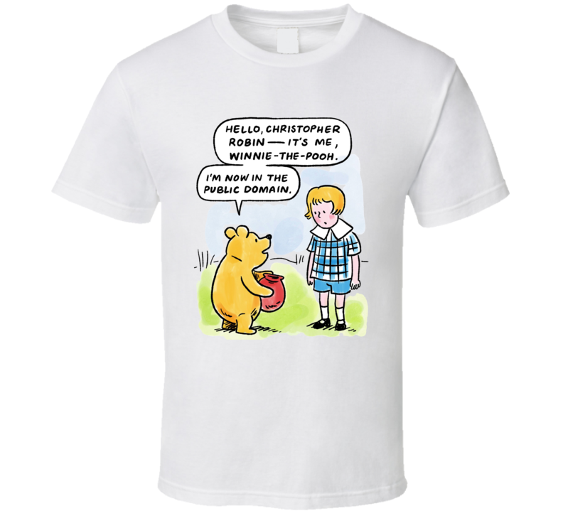 Hello Christopher Robin It's Me Winnie The Pooh T Shirt