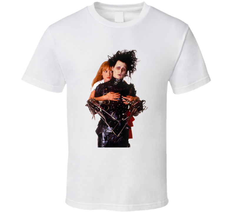 Edward Scissorhands Johnny Depp Movie T Shirt