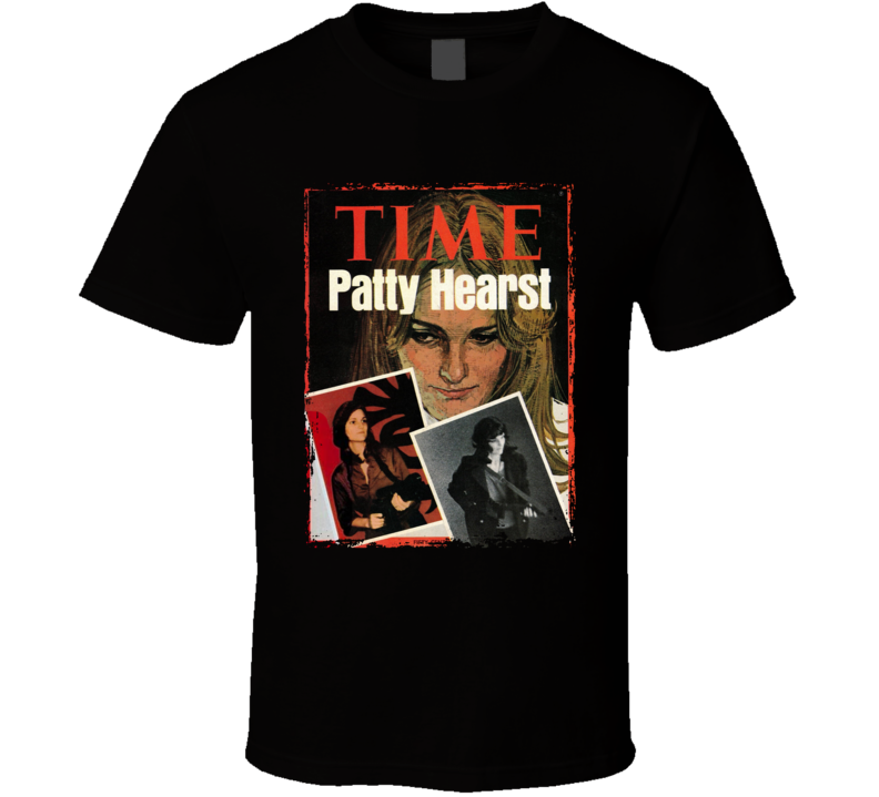 Patty Hearst Time April 1974 T Shirt