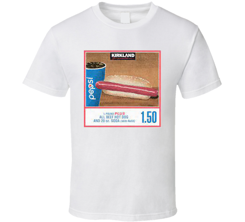Hotdog Sign Old Grungy Style T Shirt