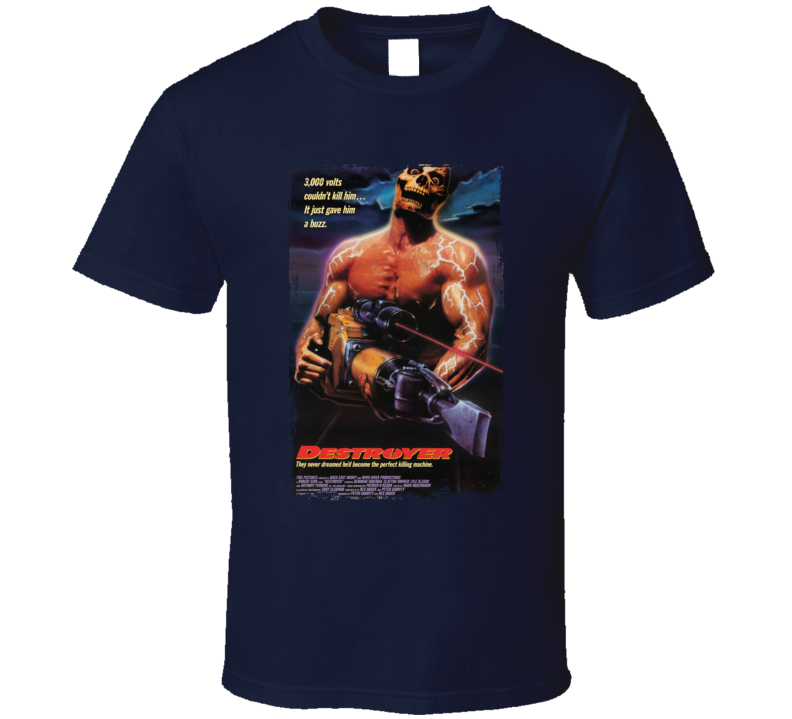 Destroyer 80s Horror Movie T Shirt