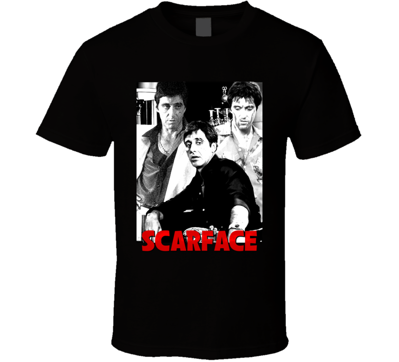 Scarface Tony Montana Movie Fan T Shirt