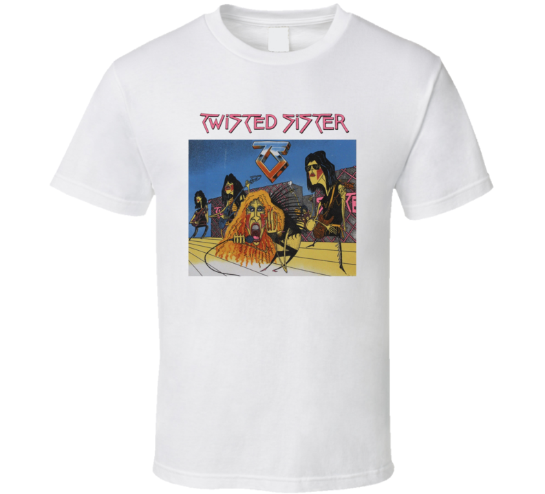 Twisted Sister Heavy Metal Music Fan T Shirt