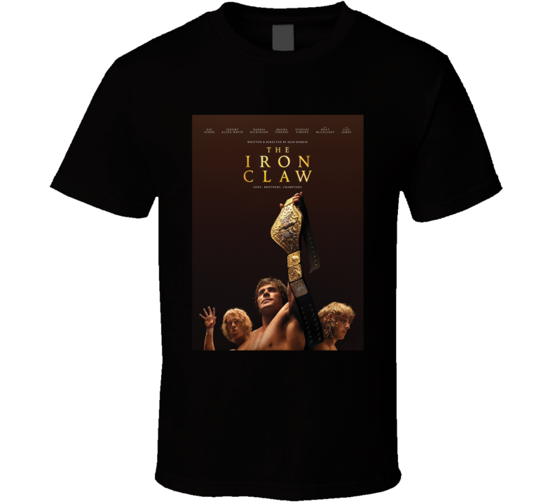 The Iron Claw Zac Efron Movie Fan T Shirt