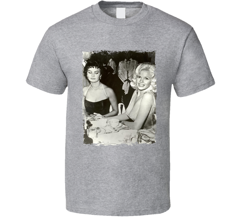 Sophia Loren Eyes Jayne Mansfield T Shirt