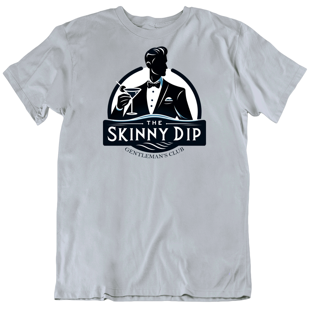 The Skinny Dip Gentleman's Club Drink Parody Funny T Shirt
