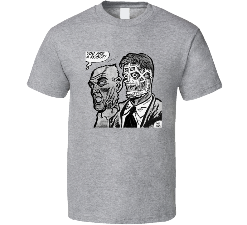 Tomb Of Terror 50s Retro Comic T Shirt