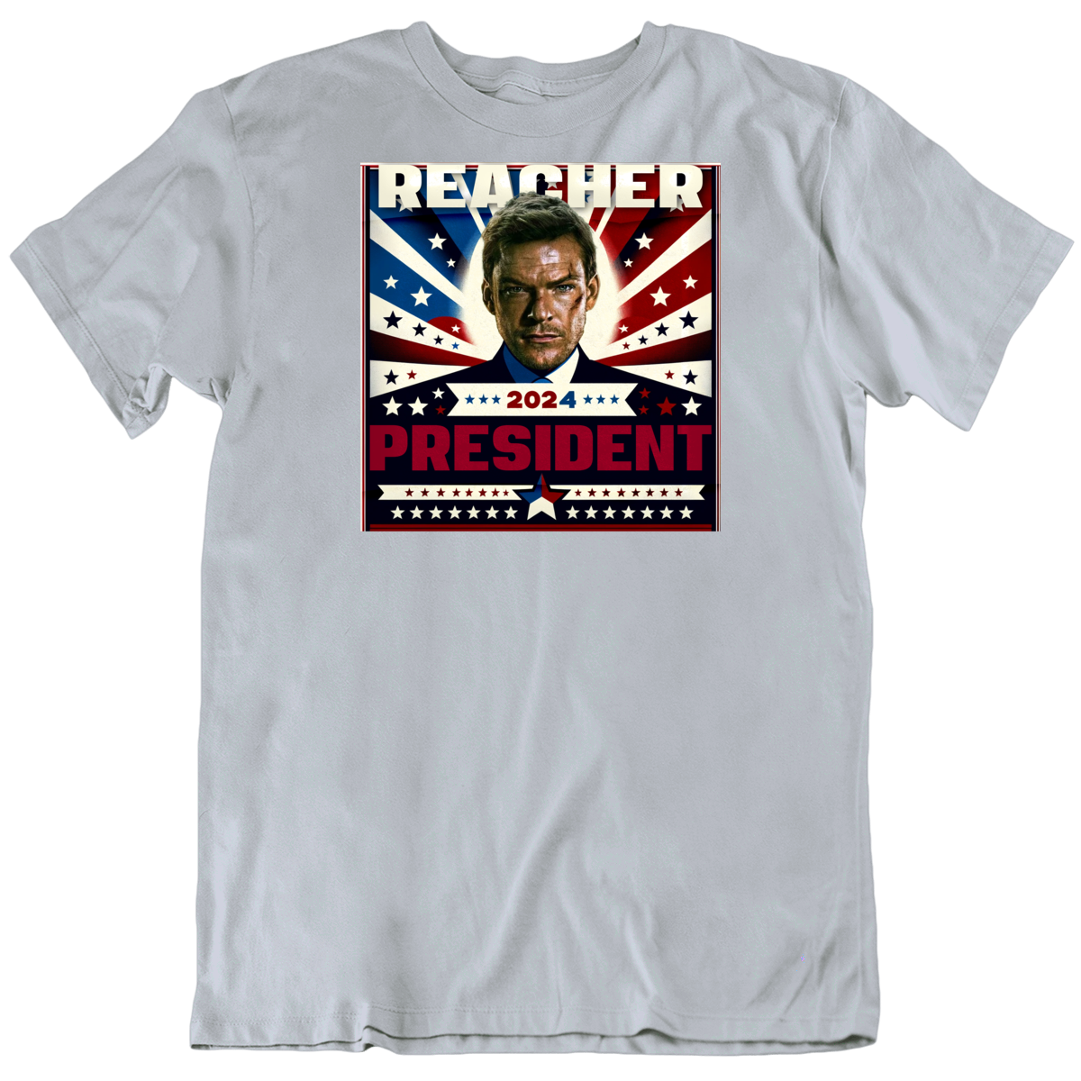 Reacher 2024 Usa Presidential Election Parody T Shirt