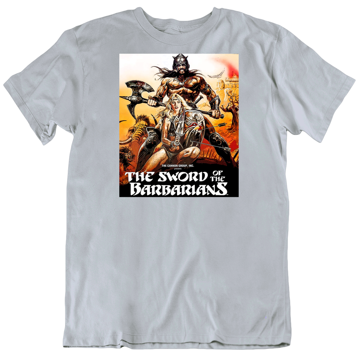 The Sword Of The Barbarians Cult B Movie Fan T Shirt