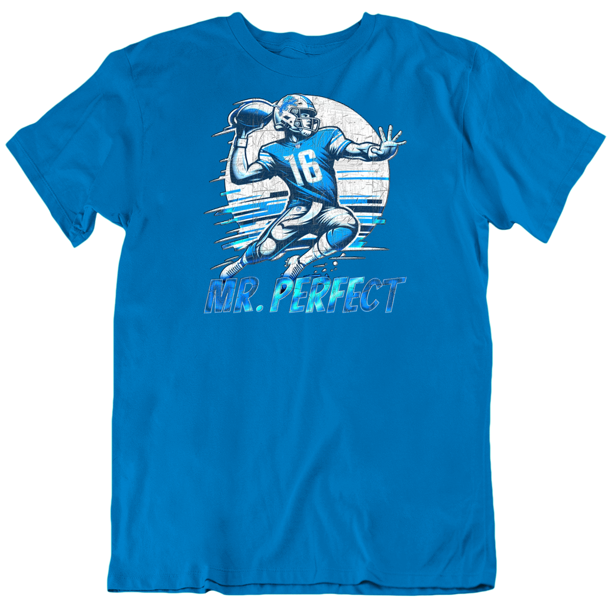 Mr. Perfect Jared Goff Quarterback Detroit Football Fan T Shirt