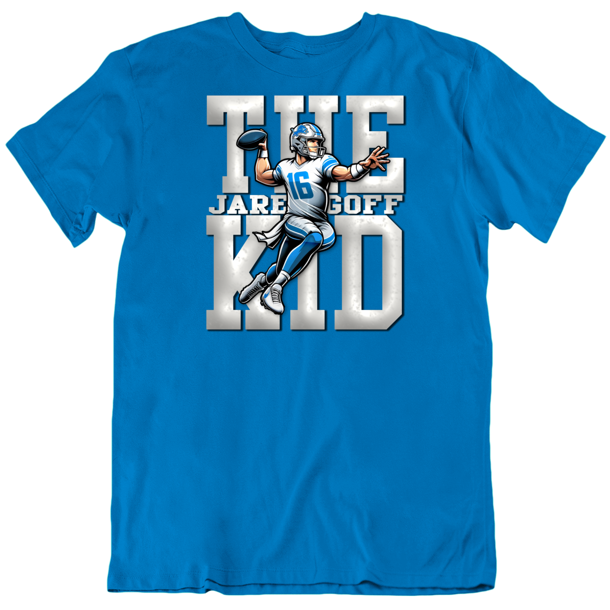 Jared Goff The Kid Detroit Football Fan T Shirt