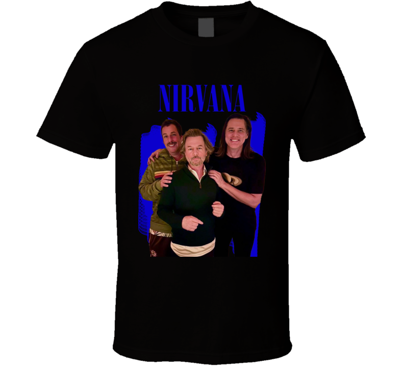 Carey Spade Sandler Nirvana Parody Funny T Shirt