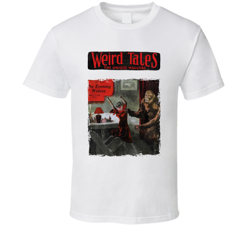 Weird Tales The Evening Wolves T Shirt