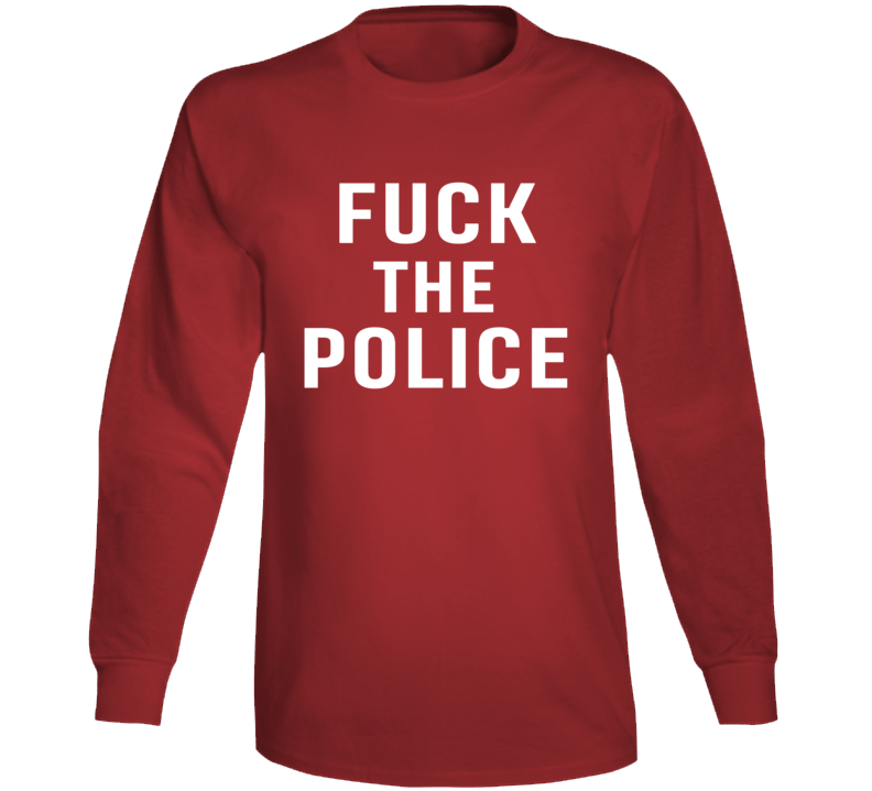 F The Police Funny Parody Long Sleeve T Shirt