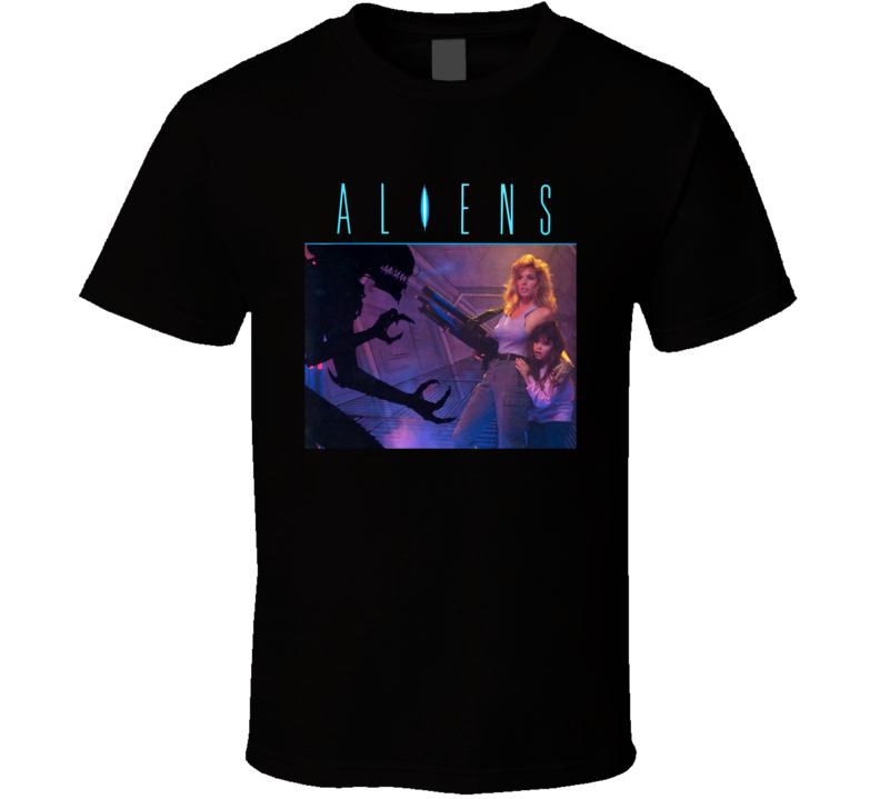Aliens 90s Video Game T Shirt