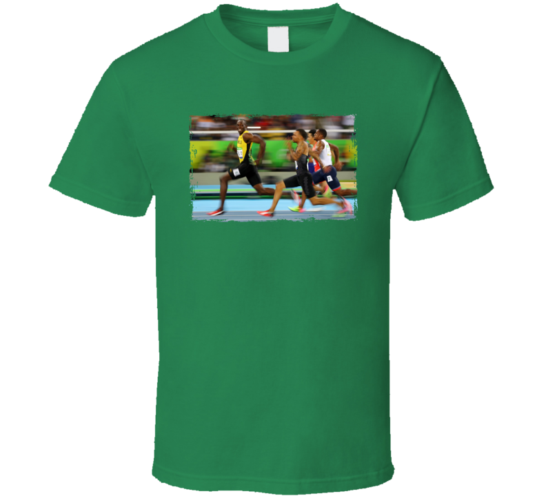 Usain Bolt Smiling At Andre De Grasse T Shirt