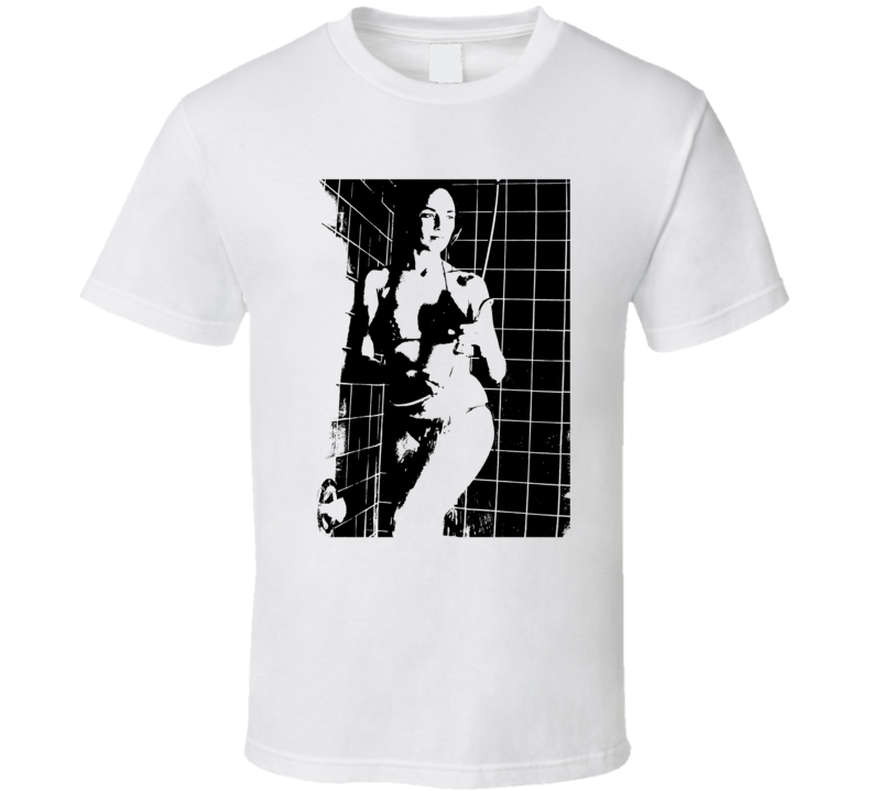 Catherine Bach In The Shower Actor Fan T Shirt
