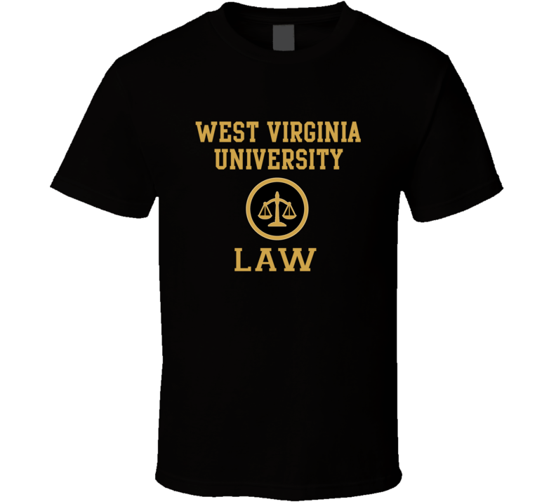 West Virginia University Law School Graduate T Shirt