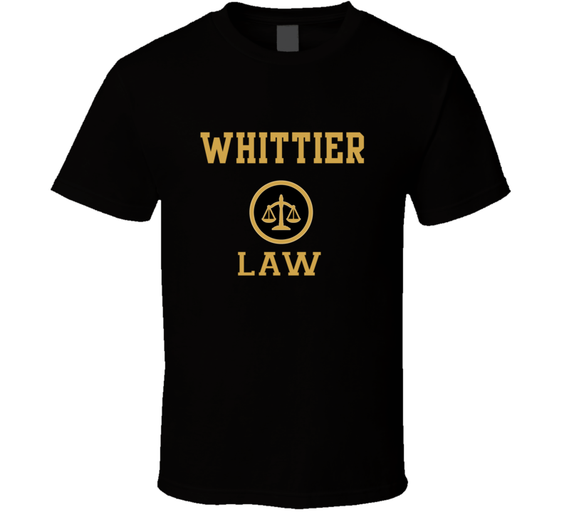 Whittier Law School Graduate T Shirt