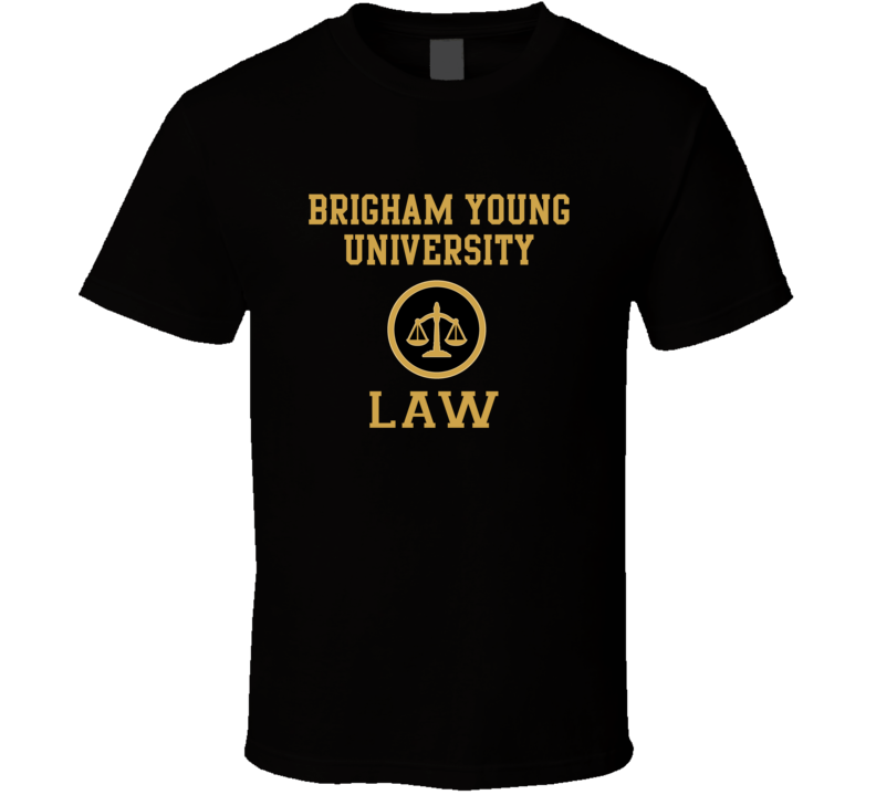 Brigham Young University Law School Graduate T Shirt