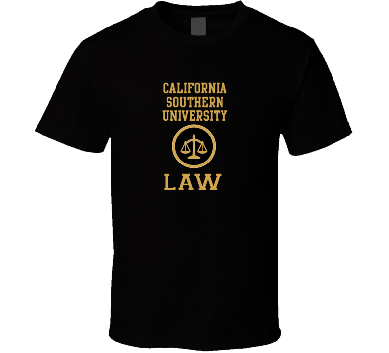 California Southern University Law School Graduate T Shirt