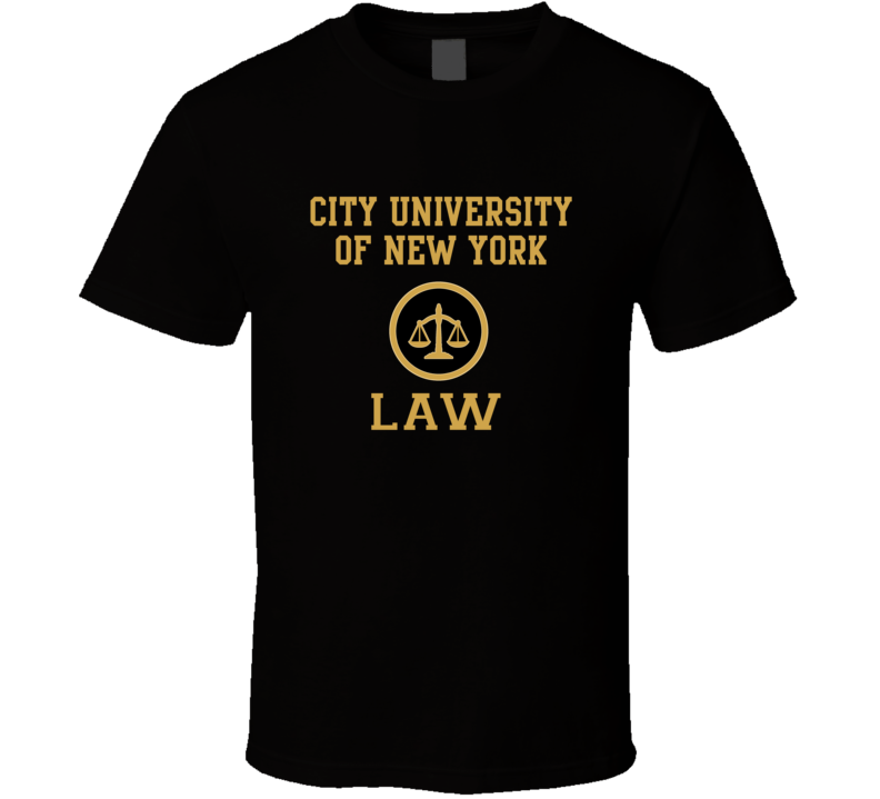 City University Of New York Law School Graduate T Shirt