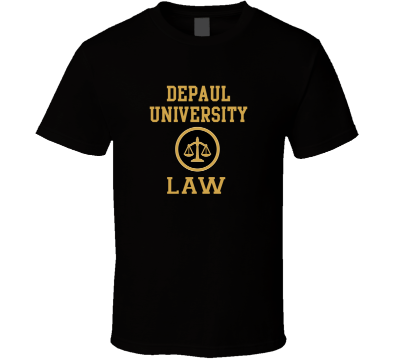Depaul University Law School Graduate T Shirt