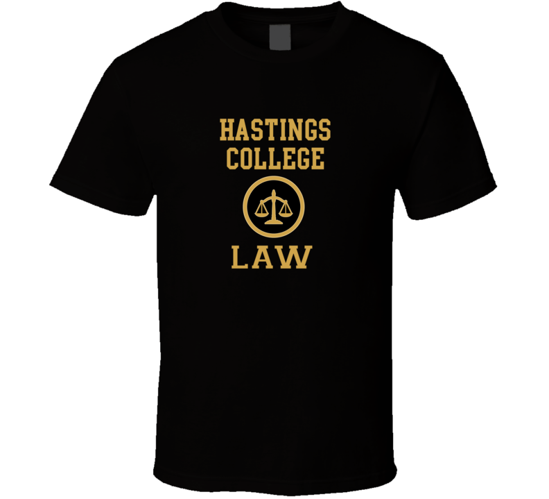 Hastings College Law School Graduate T Shirt