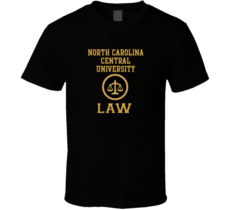 North Carolina Central University Law School Graduate T Shirt