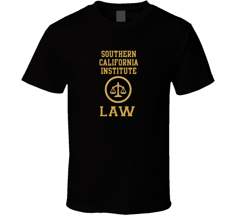 Southern California Institute Law School Graduate T Shirt